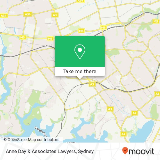 Anne Day & Associates Lawyers map