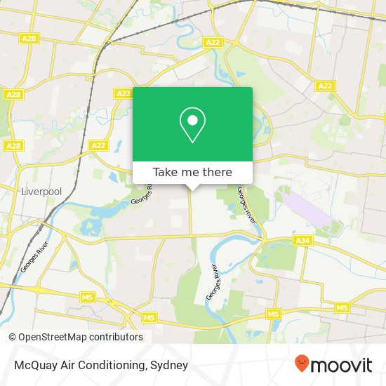 McQuay Air Conditioning map