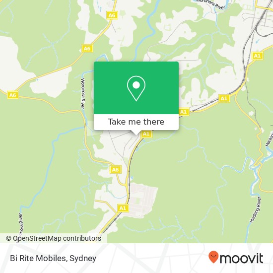 Bi Rite Mobiles map