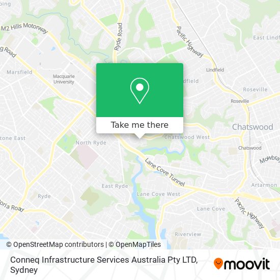 Conneq Infrastructure Services Australia Pty LTD map