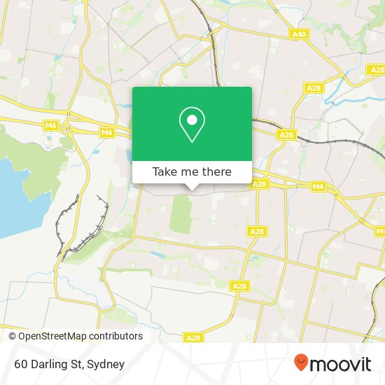 Mapa 60 Darling St