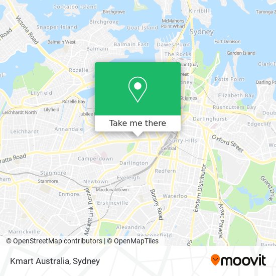 Kmart Australia map