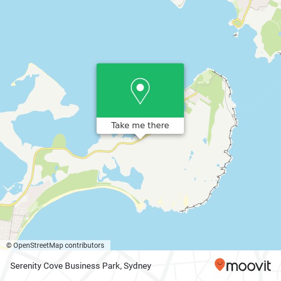 Serenity Cove Business Park map