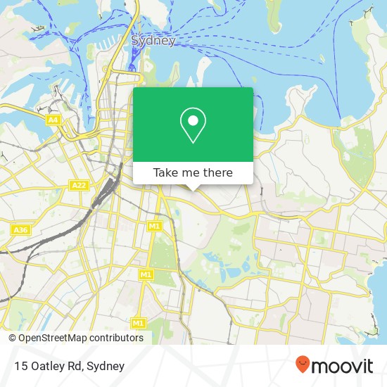 15 Oatley Rd map