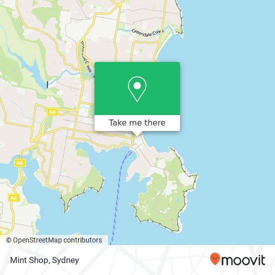 Mint Shop map