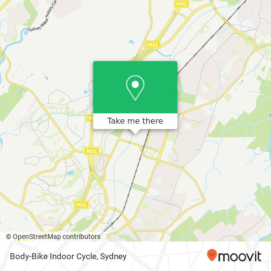 Mapa Body-Bike Indoor Cycle