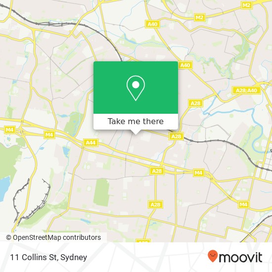 11 Collins St map