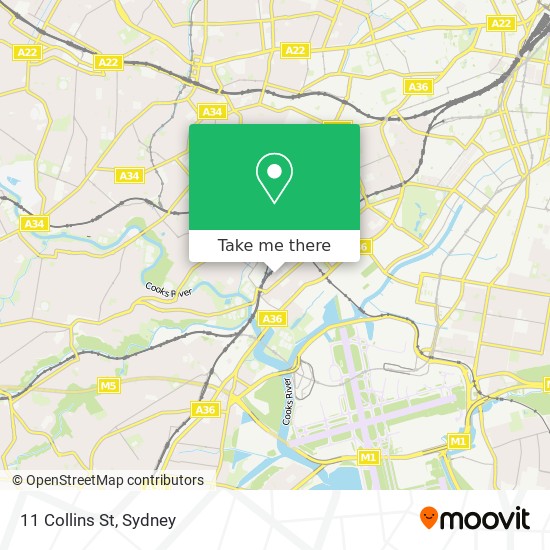 11 Collins St map