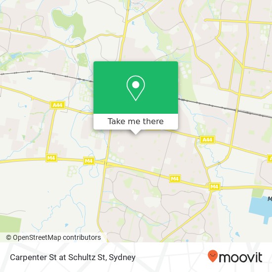 Carpenter St at Schultz St map