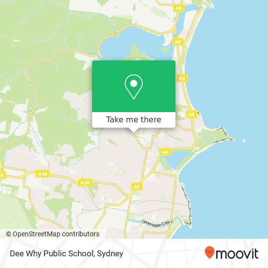 Dee Why Public School map