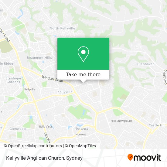 Kellyville Anglican Church map