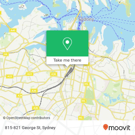 Mapa 815-821 George St