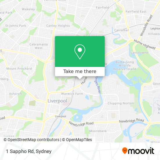 1 Sappho Rd map