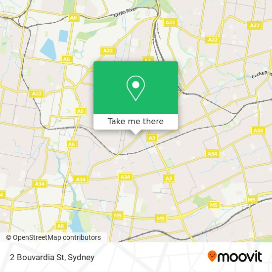 2 Bouvardia St map