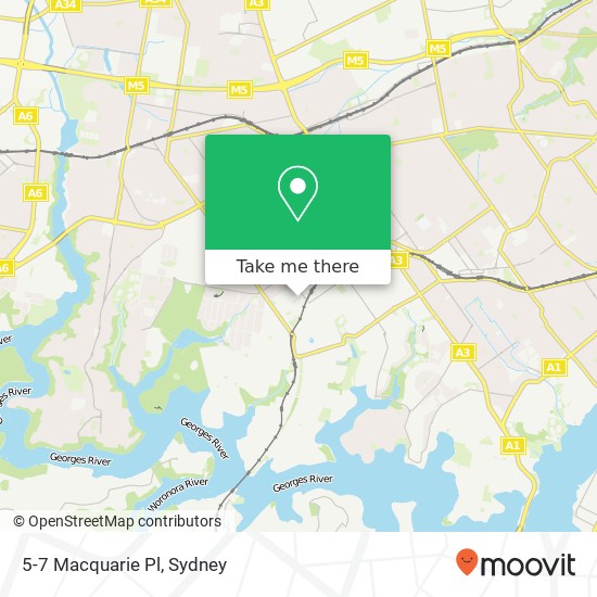 5-7 Macquarie Pl map