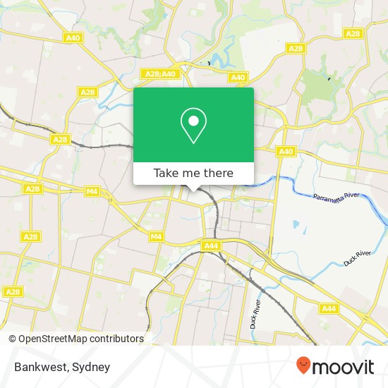 Bankwest map