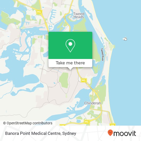 Banora Point Medical Centre map