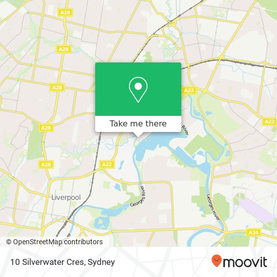 10 Silverwater Cres map