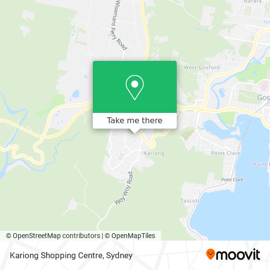 Kariong Shopping Centre map
