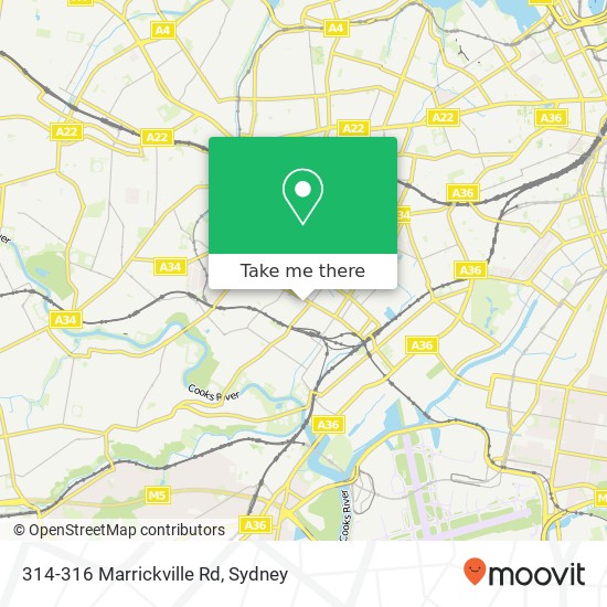 314-316 Marrickville Rd map