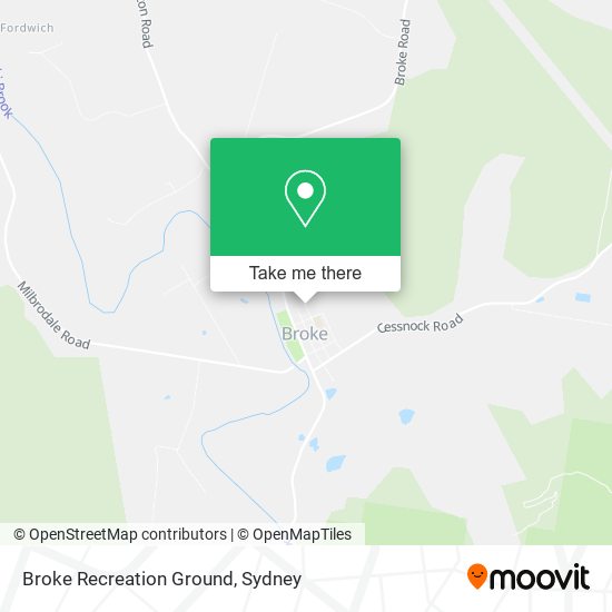 Broke Recreation Ground map