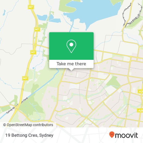 19 Bettong Cres map