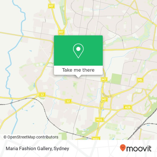 Maria Fashion Gallery map