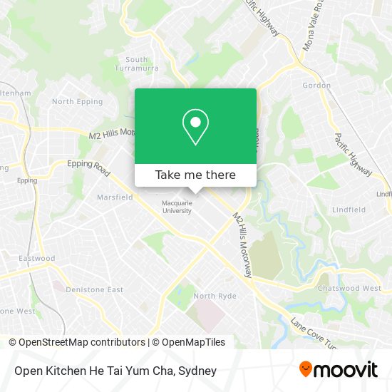 Open Kitchen He Tai Yum Cha map