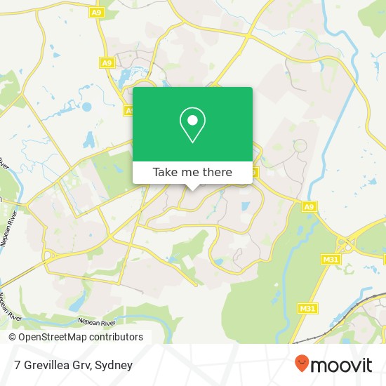 7 Grevillea Grv map