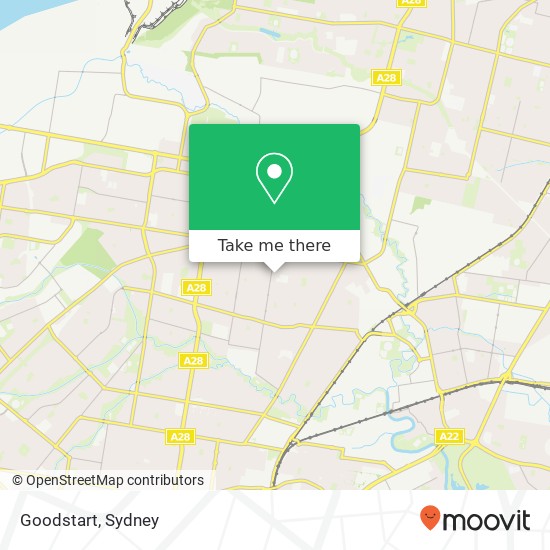 Mapa Goodstart