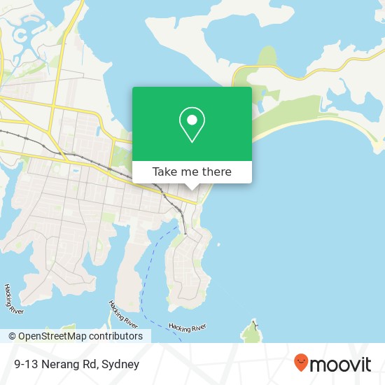 Mapa 9-13 Nerang Rd