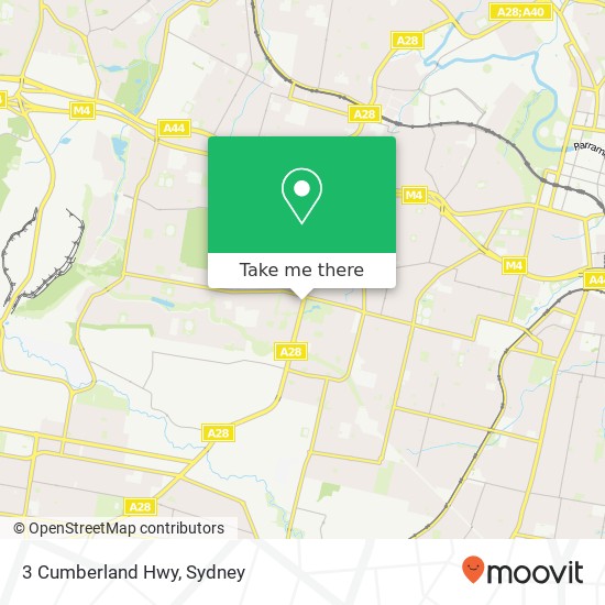 3 Cumberland Hwy map