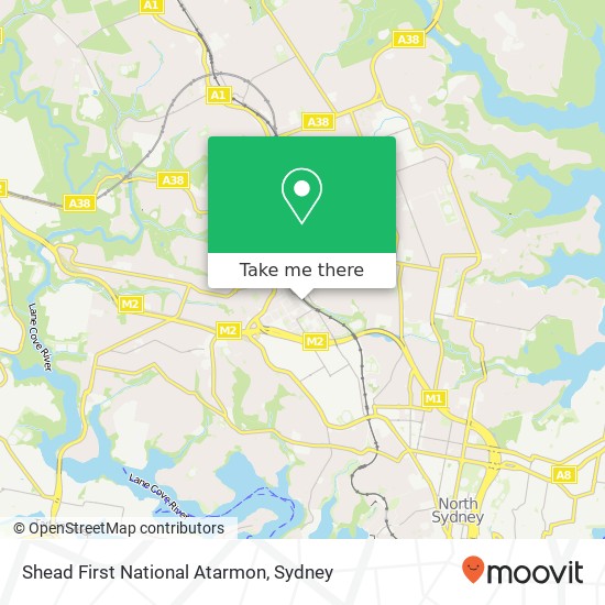 Shead First National Atarmon map