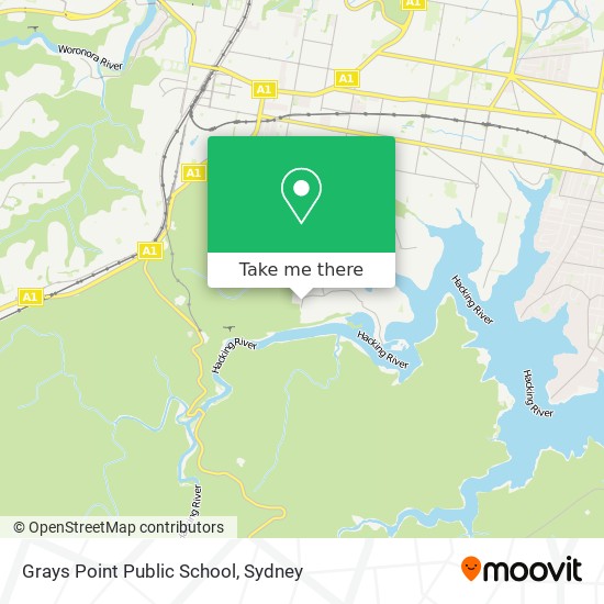 Grays Point Public School map