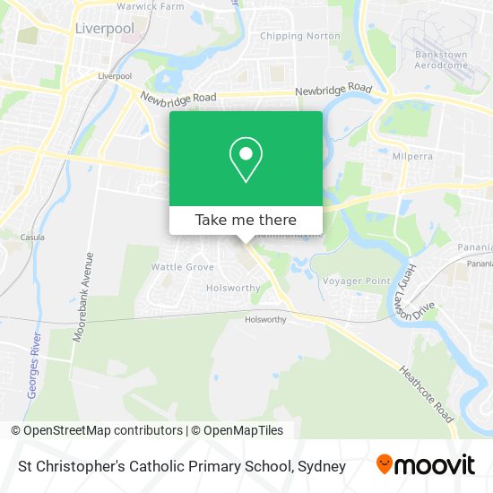 Mapa St Christopher's Catholic Primary School