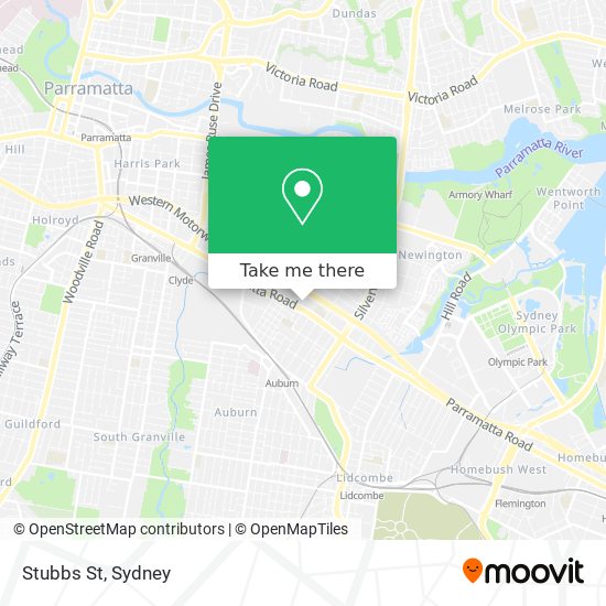 Stubbs St map