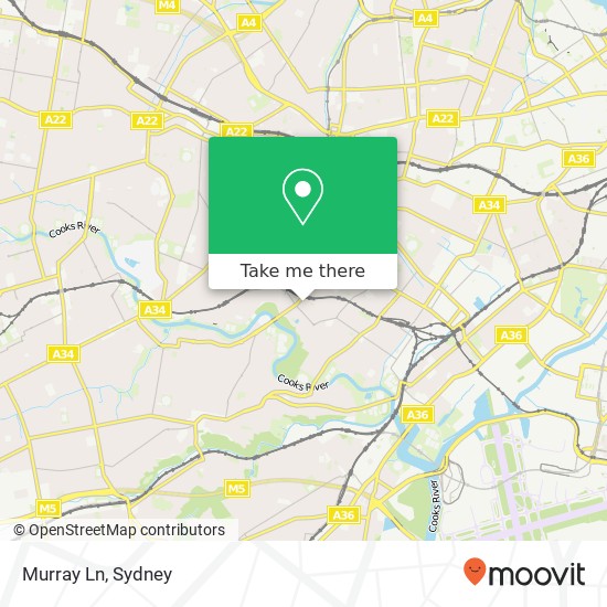 Murray Ln map