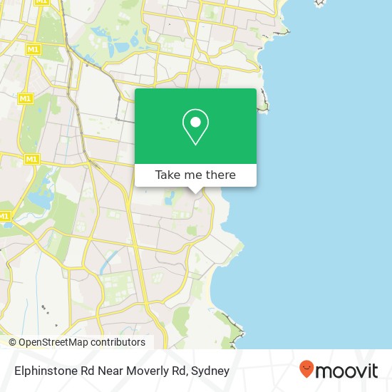 Elphinstone Rd Near Moverly Rd map
