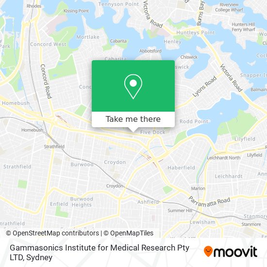 Mapa Gammasonics Institute for Medical Research Pty LTD