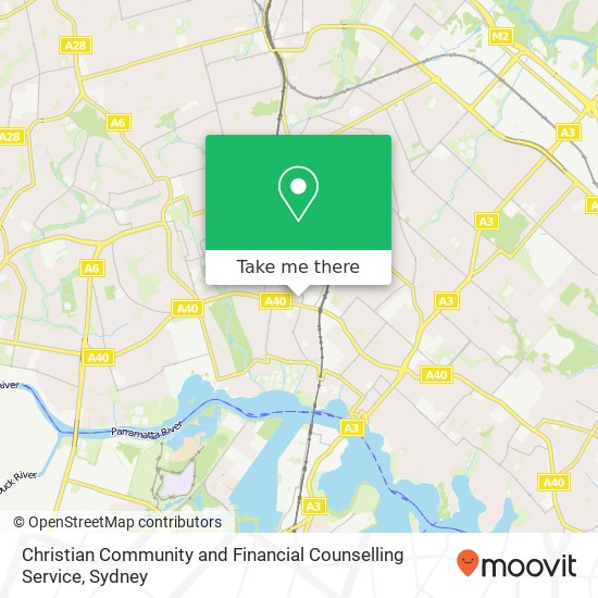 Christian Community and Financial Counselling Service map