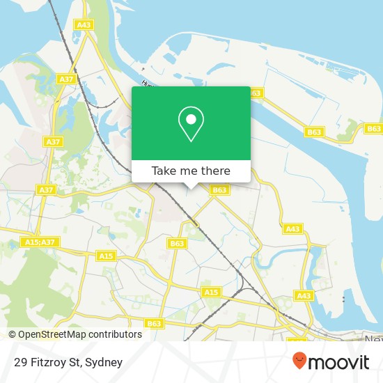 29 Fitzroy St map