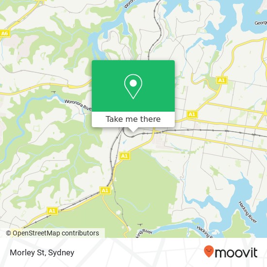 Morley St map