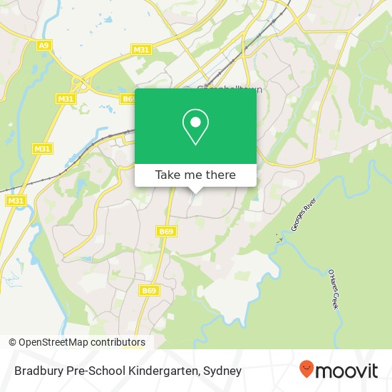 Bradbury Pre-School Kindergarten map