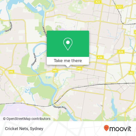 Cricket Nets map