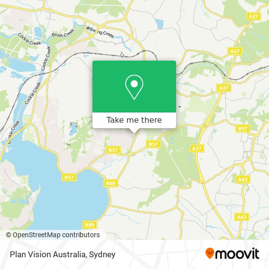 Plan Vision Australia map