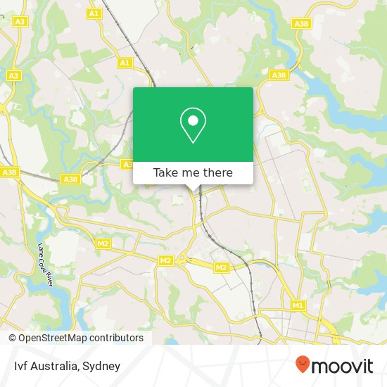 Mapa Ivf Australia