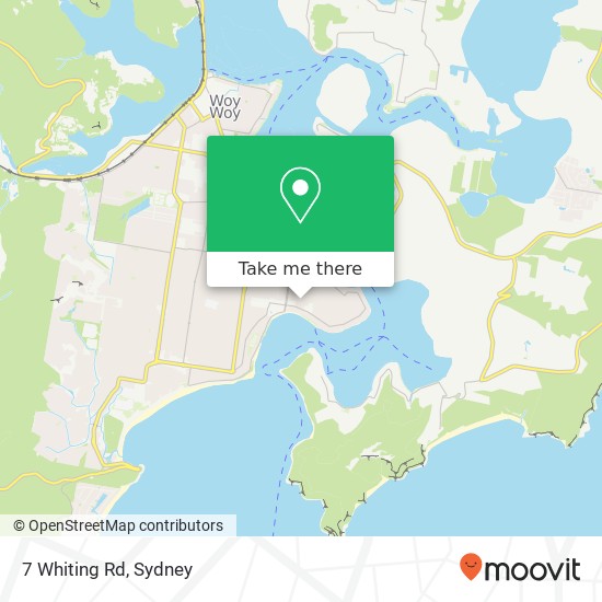 7 Whiting Rd map