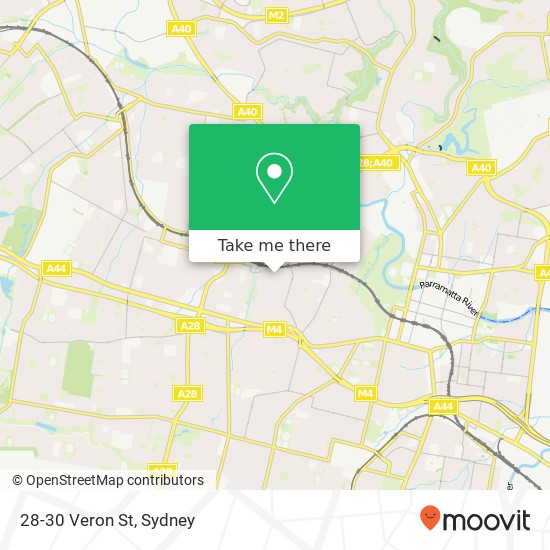 28-30 Veron St map