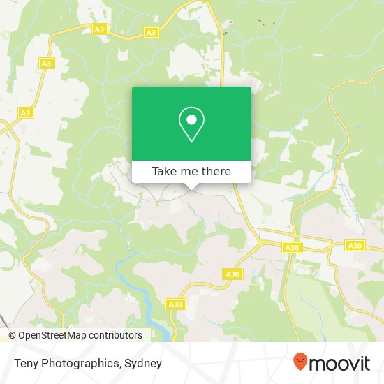 Teny Photographics map