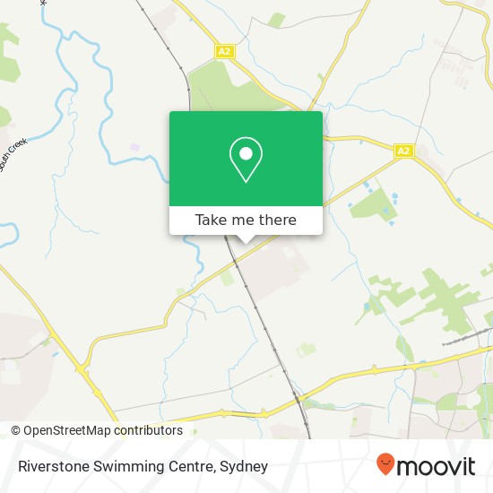 Mapa Riverstone Swimming Centre